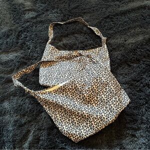 2 Leopard Print Shoulder Tote Bag - Women's Animal Print Handbags